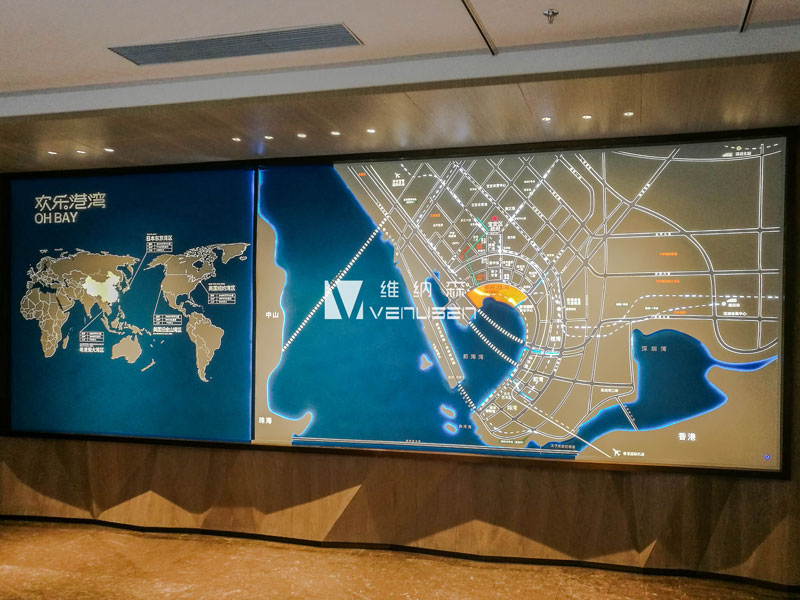 华侨城欢乐港湾区域模型